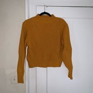 Top Shop mustard sweater, Size US 6